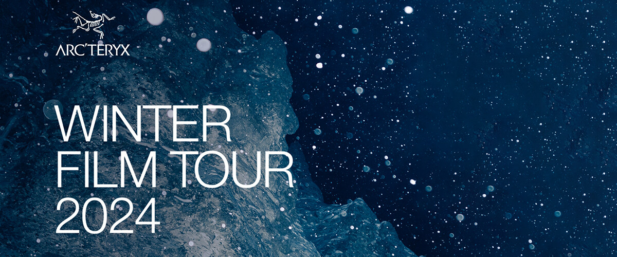 Arc’teryx annonce le retour de son Winter Film Tour 2024 et débarque au Grand Rex !