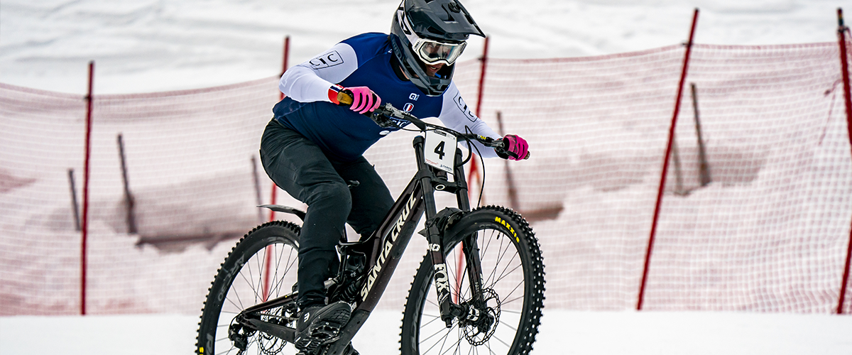 Domination française sur les mondiaux de snow bike UCI 2025 à Châtel