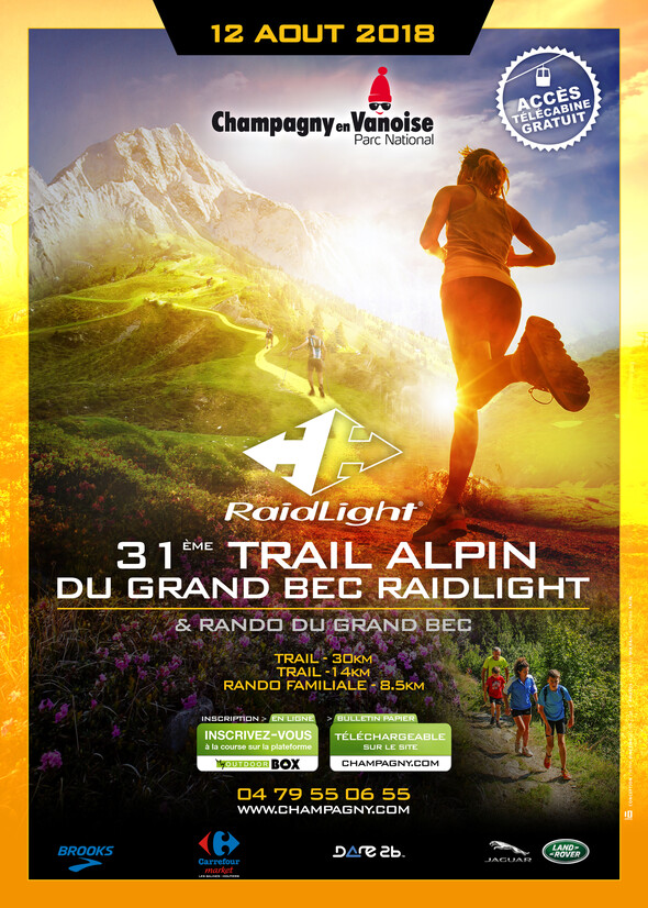 Trail alpin du Grand Bec RaidLight - 14km