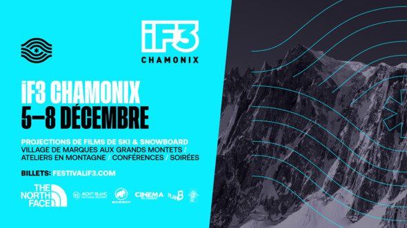 Le IF3 Festival Chamonix revient pour une quatrième édition