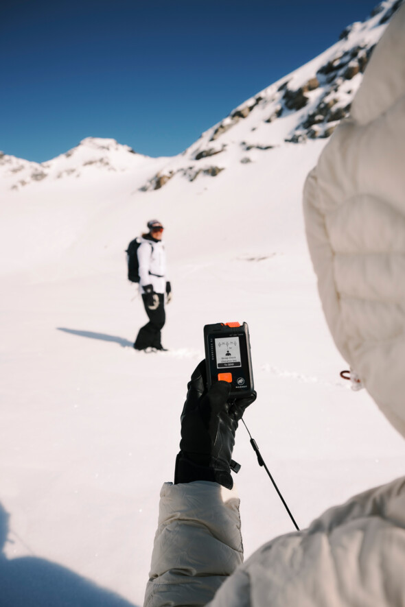 Être en sécurité l’hiver en montagne avec Mammut