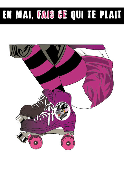 Matchs de roller Derby : En mai, Fais ce qu'il te plait !