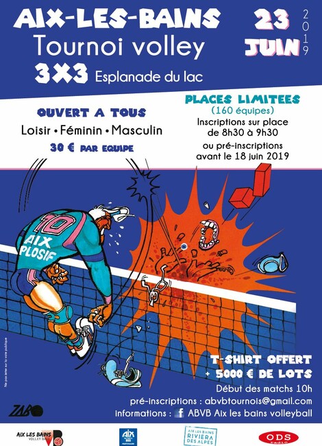 Tournoi Annuel de volley ball 3x3